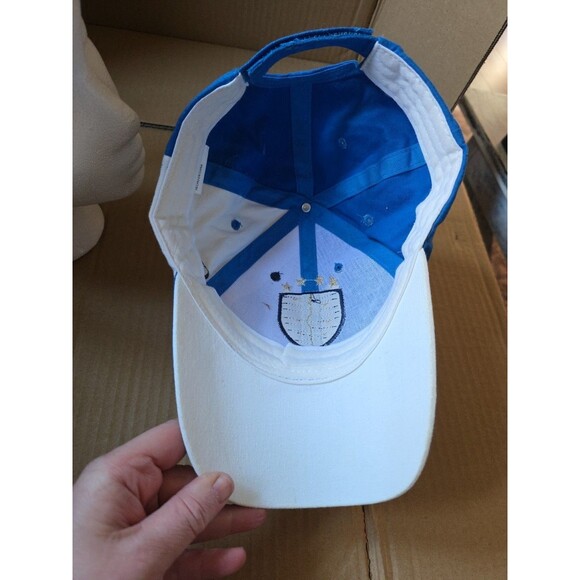 Italia‎ Azzurri Soccer Baseball Cap Hat Italy Italian Football Fan - Picture 7 of 9